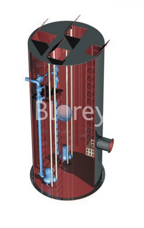 Канализационные насосные станции из стали
