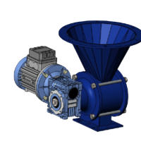 Шлюзовой затвор pzo-bp-100