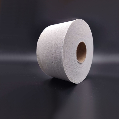 Туалетная бумага рулонная (Т2) RiKi "PRO" 1-сл., бело-серая