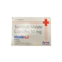 Nitnib 50mg (фирменное лекарственное средство Sunitinib)