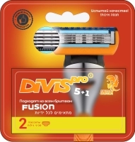 Сменные кассеты для бритья DIVIS PRO5 1, 2 кассеты