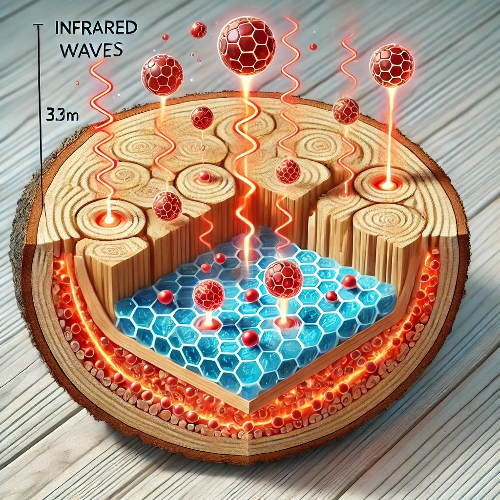 Преимущества инфракрасной сушилки дерева