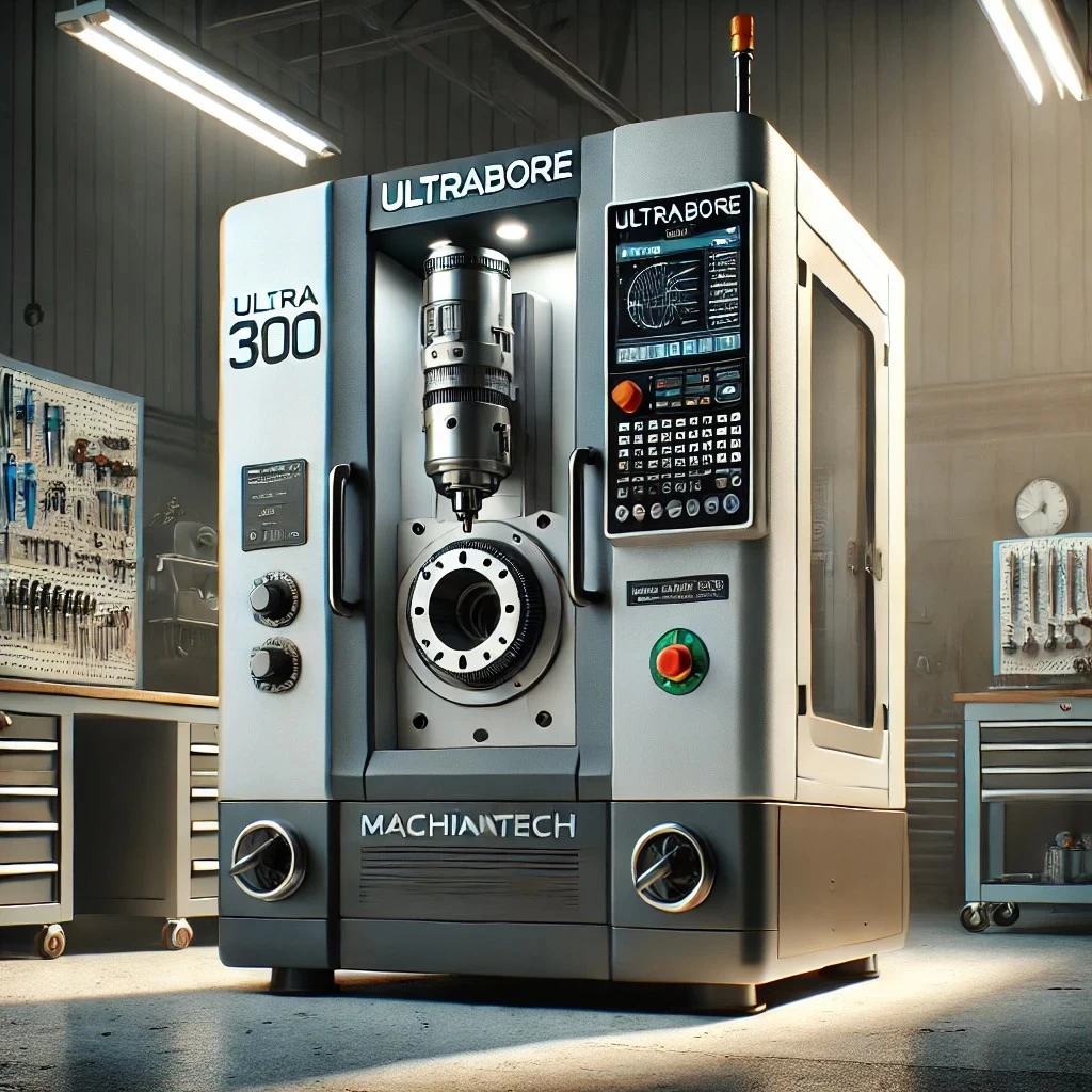 изображение компактного и высокоточного расточного станка UltraBore 300 от MachinaTech Corp. 