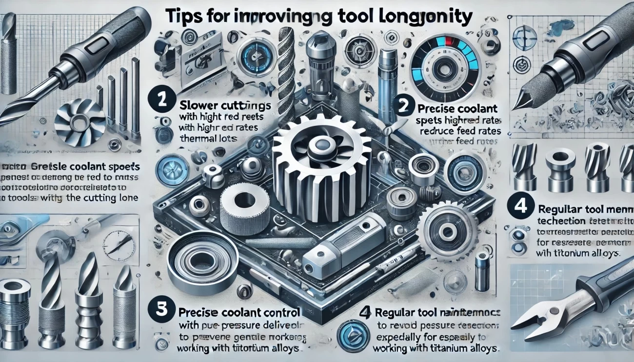 инфографическая иллюстрация, основанная на рекомендациях по повышению долговечности инструмента.